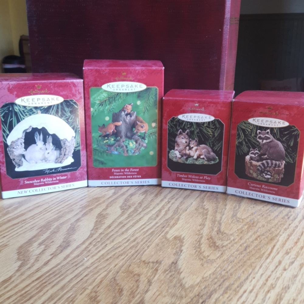 Hallmark ornaments- Majestic Wilderness